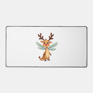 Sleigh Ride Dragonfly Desk Mat