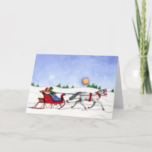 Sleigh Ride Holiday Card