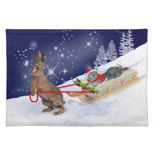 Sleigh Ride Placemat