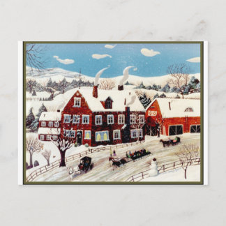 Sleigh Ride Postcard