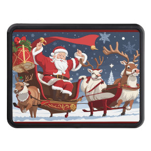 Sleigh Riding Trailer Hitch Cover