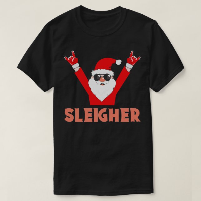 SLEIGHER santa T-Shirt (Design Front)