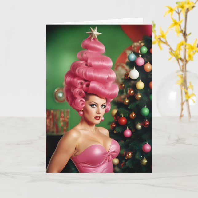 Sleighing it this Xmas Card (Yellow Flower)