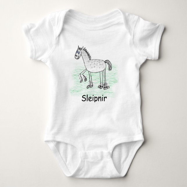 Sleipnir Baby Bodysuit (Front)