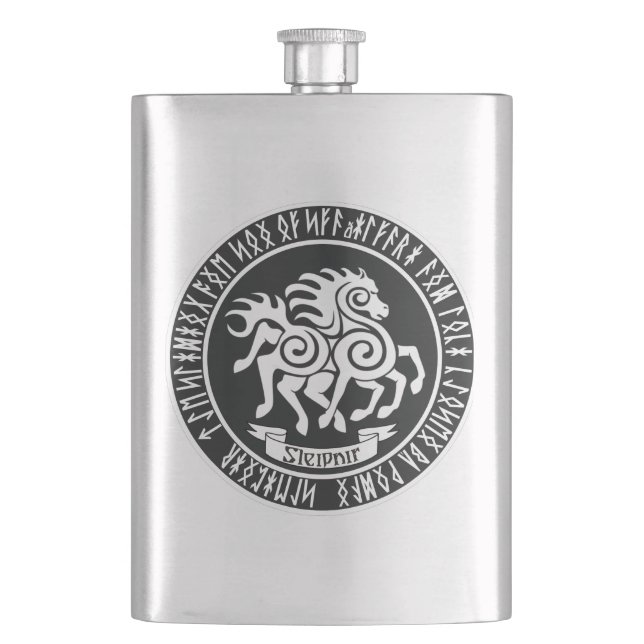 Sleipnir / Best Of All Horses  Flask (Front)