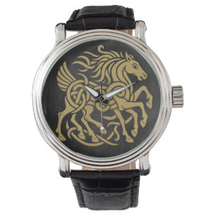 Sleipnir Eight-Legged Horse Norse Mythology Design Watch