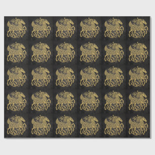 Sleipnir Eight-Legged Horse Norse Mythology Design Wrapping Paper