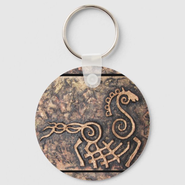 Sleipnir Keychain (Front)