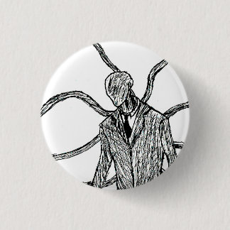 Slender-Creep Pinback Button