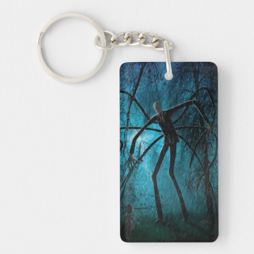 Slender Man and the Lost Soul Keychain