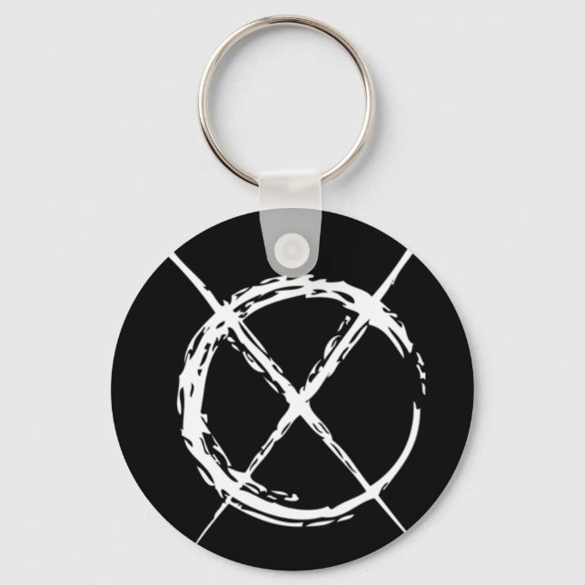 Slender Man Keychain (Front)