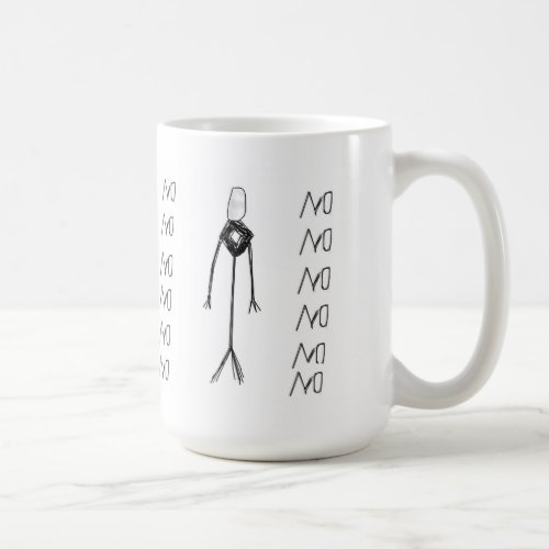 Slenderman Mug No Paper