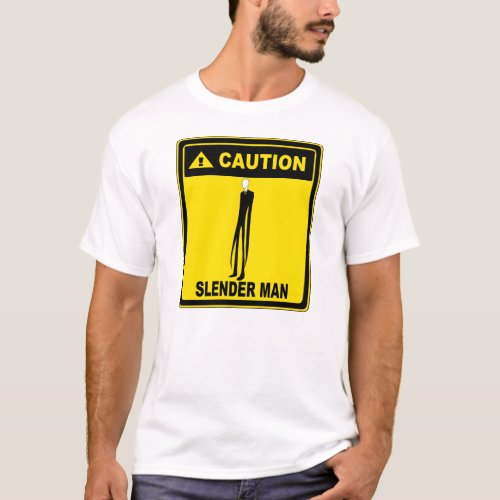 Slenderman Signboard T_Shirt