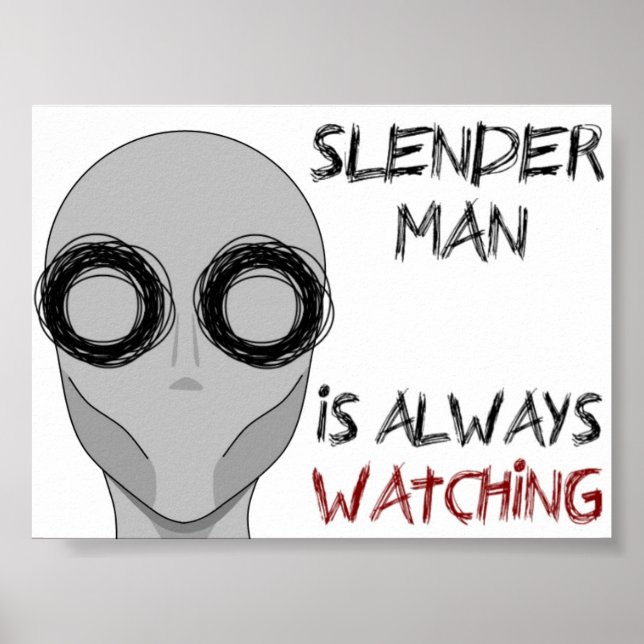 Slenderman- Watching Poster (Front)