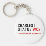 charles i statue  Sleutelhanger
