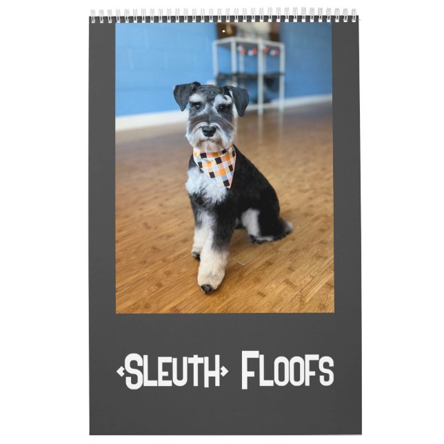Sleuth o' Floofs Calendar (Cover)
