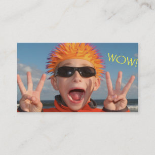 SLG " WOW!" Business Card