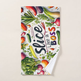 Slice It Like a Boss Kitchen Towel