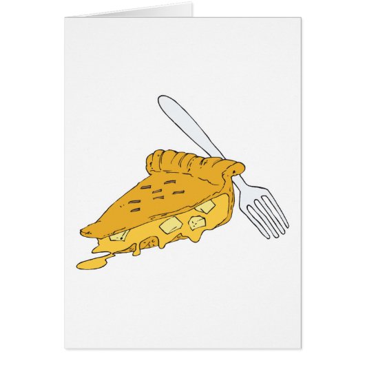 slice of apple pie cards (Front)