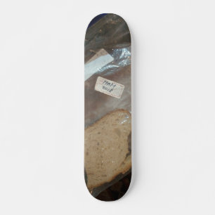 slice of bread in bag skateboard