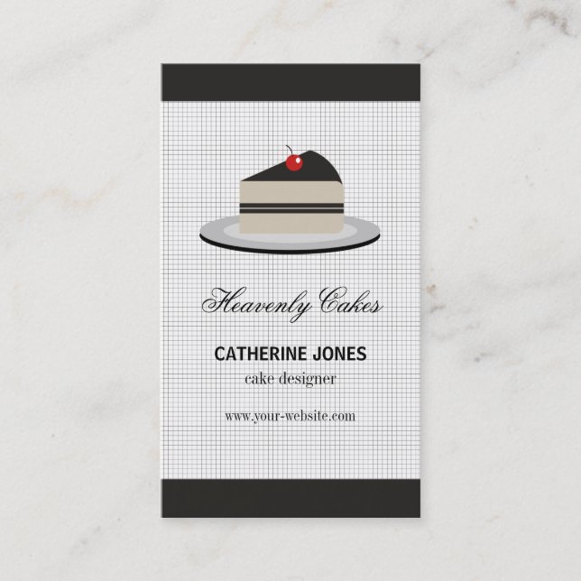 Slice of Cake Business Card (Front)