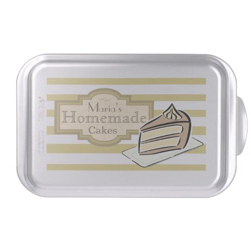Slice of Cake Home Baking Personalised Cake Pan