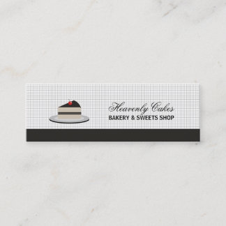 Slice of Cake Mini Business Card