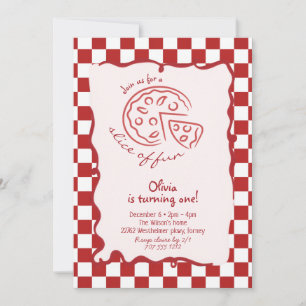 Slice of Fun Birthday Invitation
