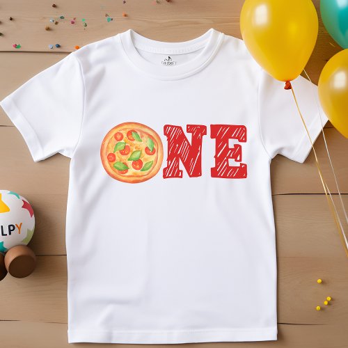 Slice of fun first birthday baby T_Shirt