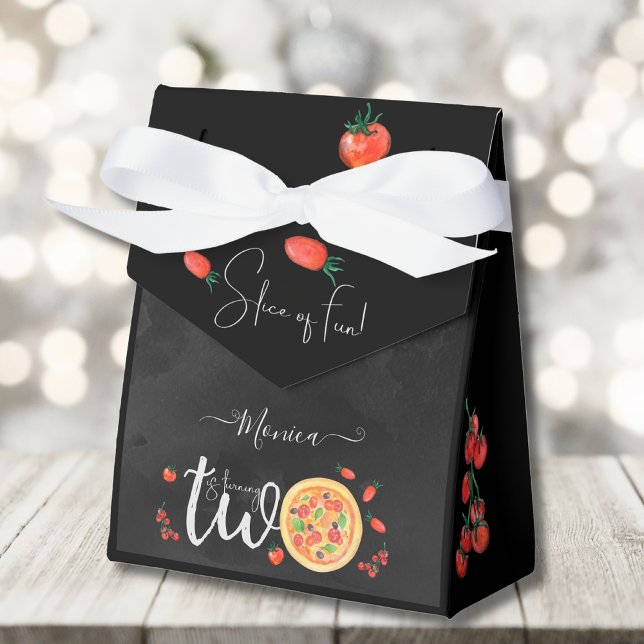 Slice of fun, second birthday favor boxes (Creator Uploaded)