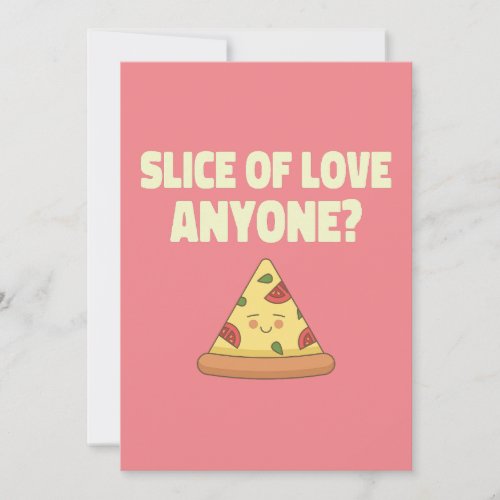 Slice of Love Anyone Holiday Card
