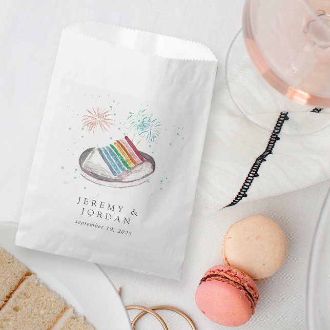 Slice of Love Personalized Couples Favor Bag (Creator Uploaded)