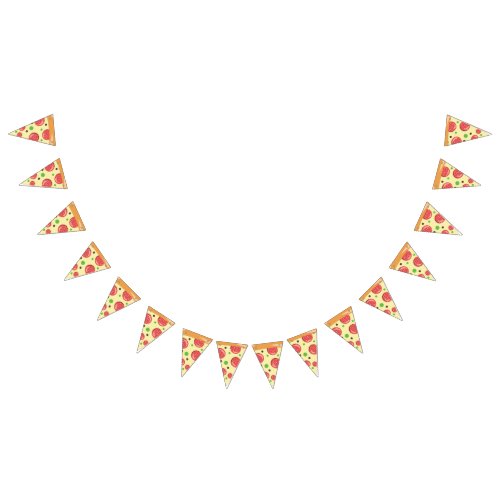Slice Of Pizza Bunting Flags