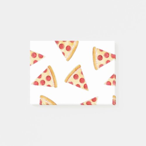 Slice of Pizza on transparent background Post_it Notes