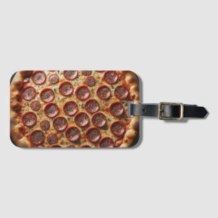 Slice of Style Pizza – Pizza Travel Vibes Luggage Tag
