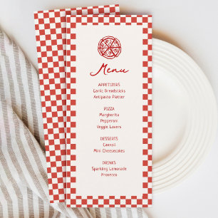 Slice Slice Baby Amore Pizza Themed Party Menu