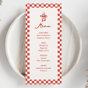 Slice Slice Baby Ciao Pizza Baby Shower Menu