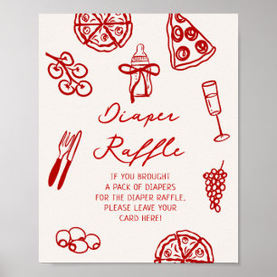 Slice Slice Baby Diaper Raffle Printable Poster