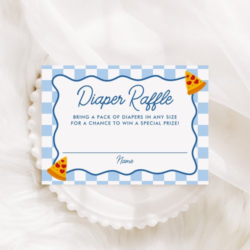 Slice Slice Baby Pizza Baby Shower Diaper Raffle