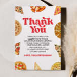 Slice Slice Baby! Pizza Baby Shower Thank You Card<br><div class="desc">This is a Slice Slice Baby! Pizza Baby Shower Thank You Card!</div>