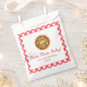Slice, Slice, Baby! Pizza Birthday Party Favor Bag