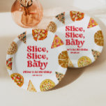 Slice, Slice, Baby! Pizza Birthday Party Paper Plates<br><div class="desc">This is a Slice,  Slice,  Baby! Pizza Birthday Party Paper Plates!</div>