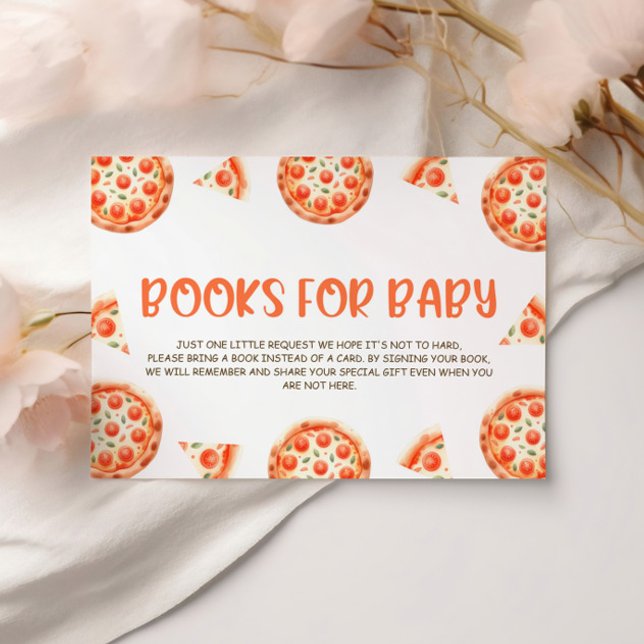 Slice Slice Baby Shower Books For Baby Enclosure Card (Creator Uploaded)