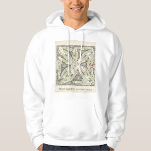 Slice Society Members Varsity Course Map Hoodie