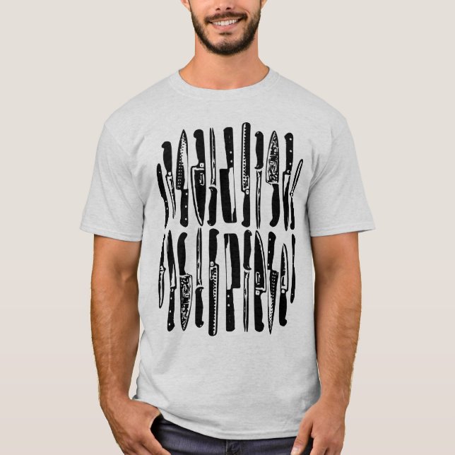 Sliced and Diced - Black T-Shirt (Front)
