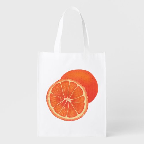 Sliced and Whole Ripe Orange Oranges Tote Bags