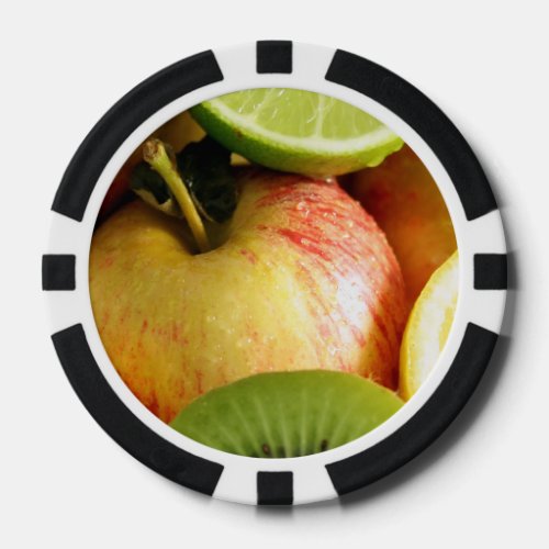 Sliced Fruit Poker Chips