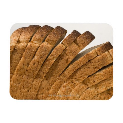 Sliced loaf of bread magnet