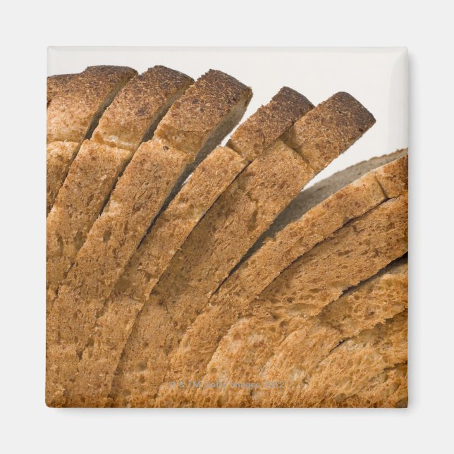 Sliced loaf of bread magnet (Front)