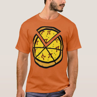 Sliced Pizza Pi for Hungry Math Fans T-Shirt